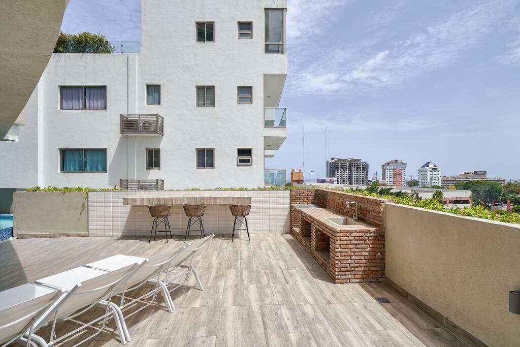 Escape Apartments, Balcony, Pool, Gym & Spa In La Julia Santo Domingo Esterno foto